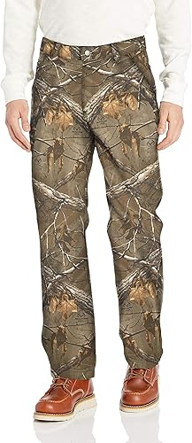 carhartt men's rugged flex rigby camo dungaree pant