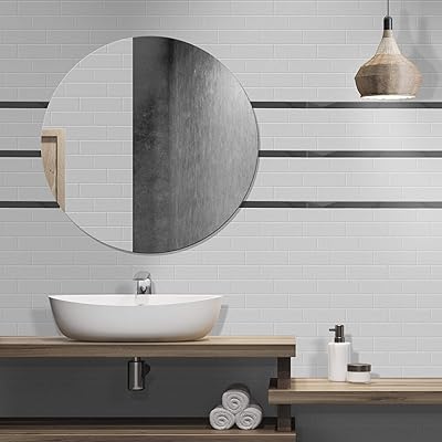 Buy Kantu 2114015 Glass Pencil Tile Trim 24 Inch Mirror 3 Pack Online In Vietnam B084ytcjj4
