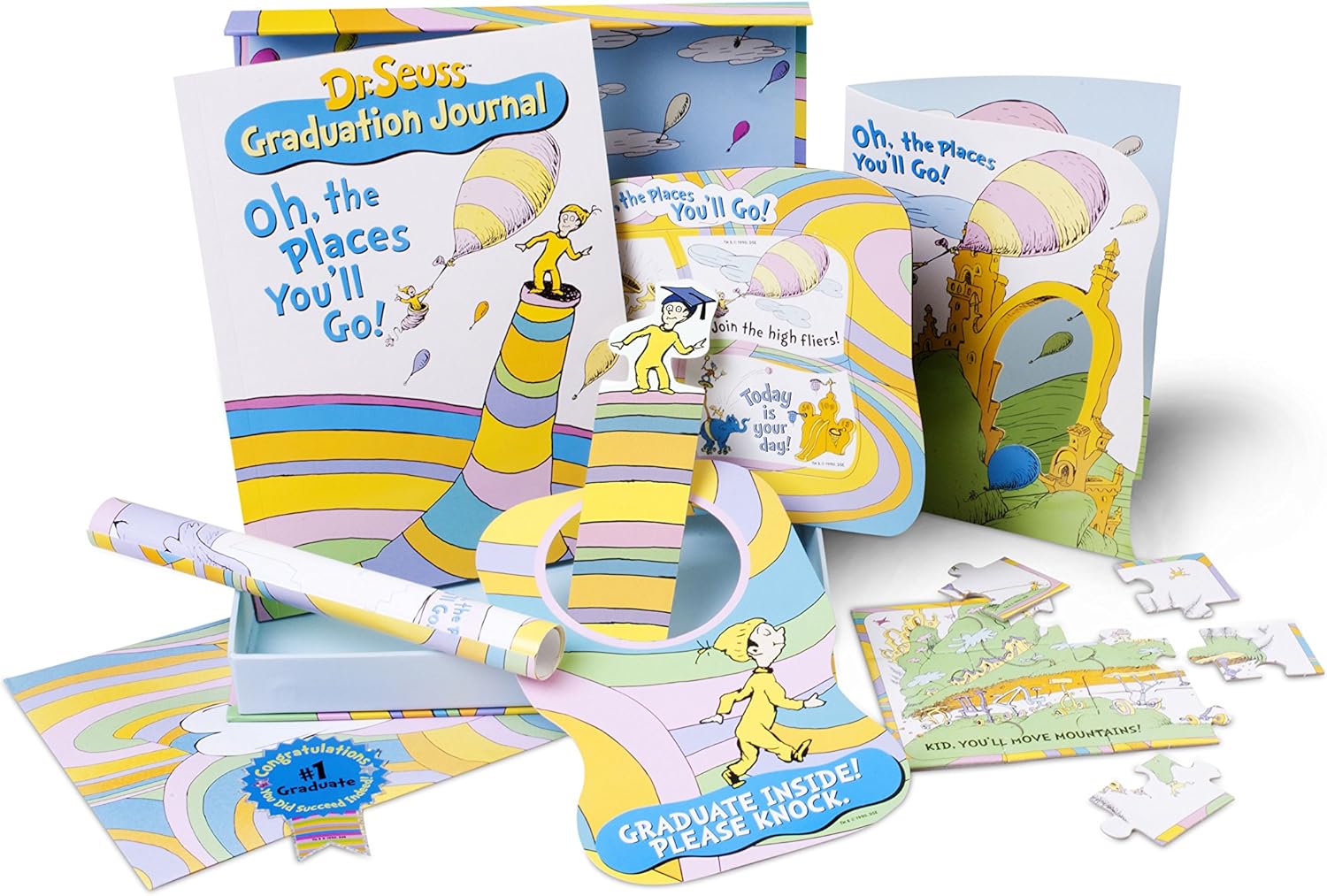 Dr Seuss Happy Graduation Gift Set Oh The Places You Ll Go