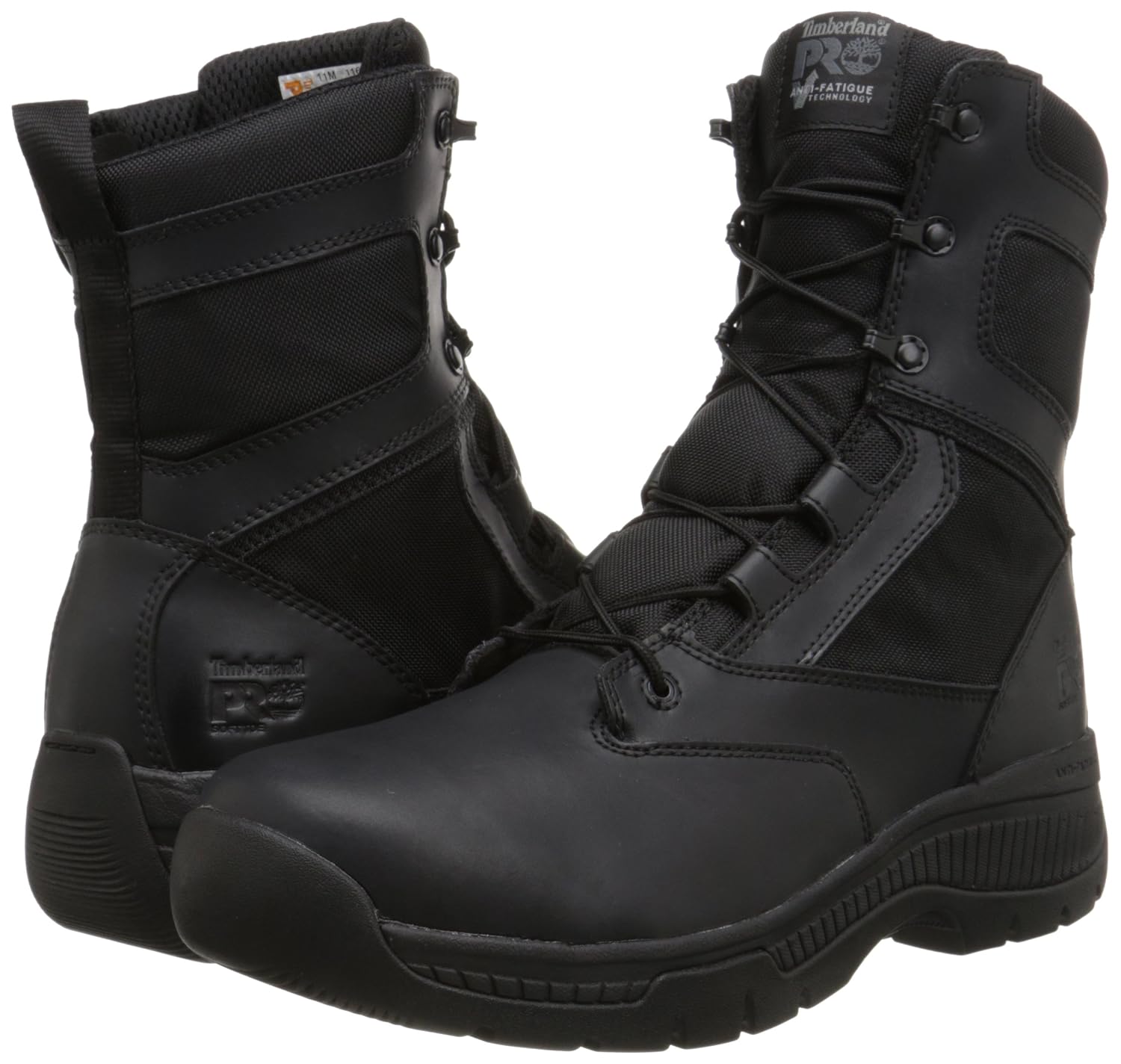 timberland side zip work boots