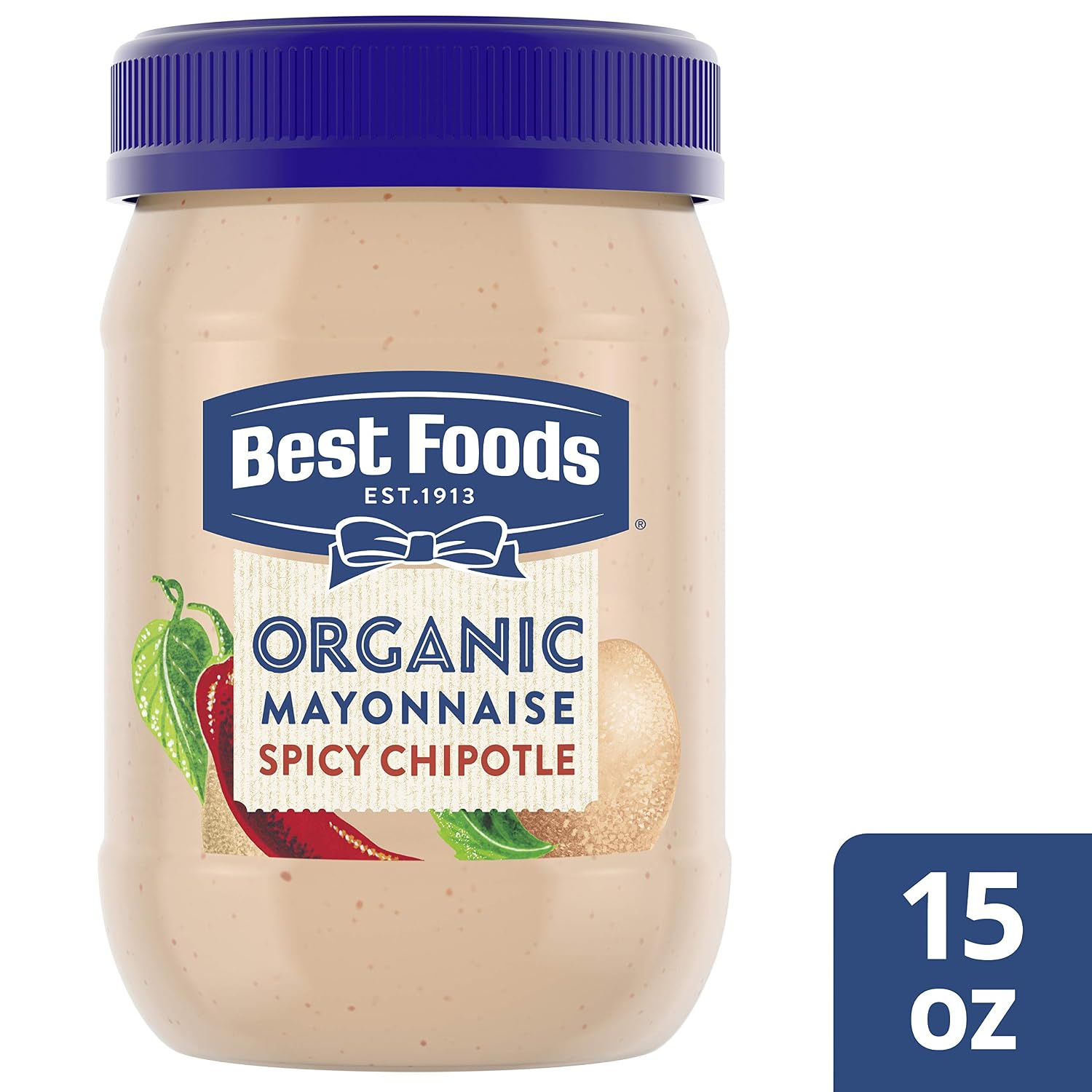 Best Foods Organic mayonnaise, spicy chipotle (048001571075)