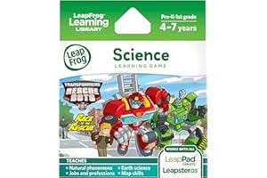 LeapFrog Explorer Hasbro Transformers Rescue Bots Race to The Rescue Learning Game
