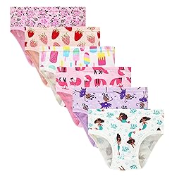KikizYe Little Girls Panties Soft Cotton underwear