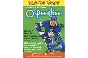2021 2022 Upper Deck O Pee Chee Hockey Series Sealed Blaster Box of Packs with Chance for Short Printed Rookies and Stars plus Blaster EXCLUSIVE Yellow Bordered Tallboys