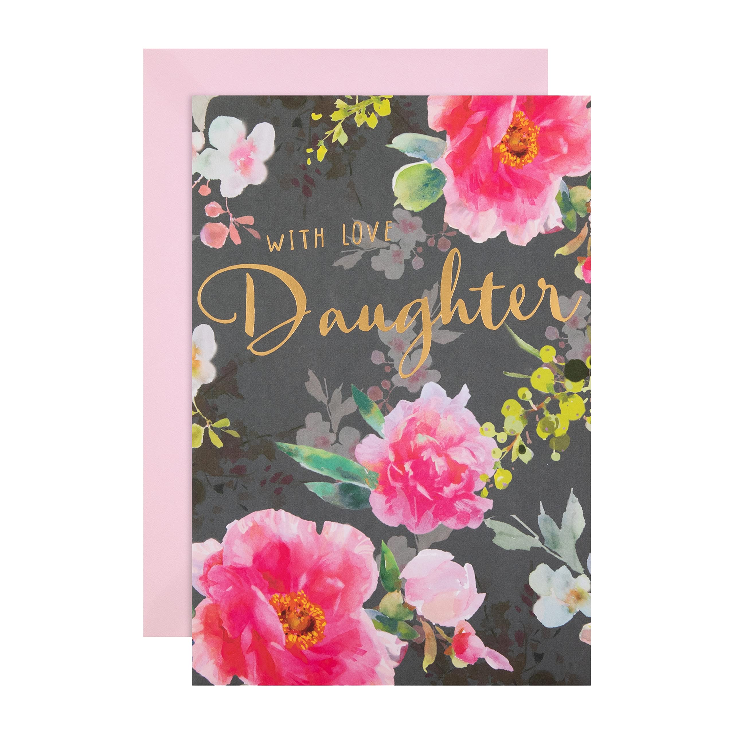 Hallmark Birthday Card for Daughter - Classic Floral Design