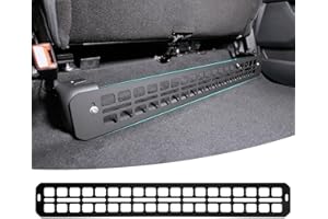 OUSUWO Under Seat Storage Molle Panel Compatible with 2015-2025 Ford F150 / Raptor, 2017-2025 Super Duty Accessories Seat Bottom Divider Panel Underseat Organizer Fit for 2015-2025 F-150 Accessories