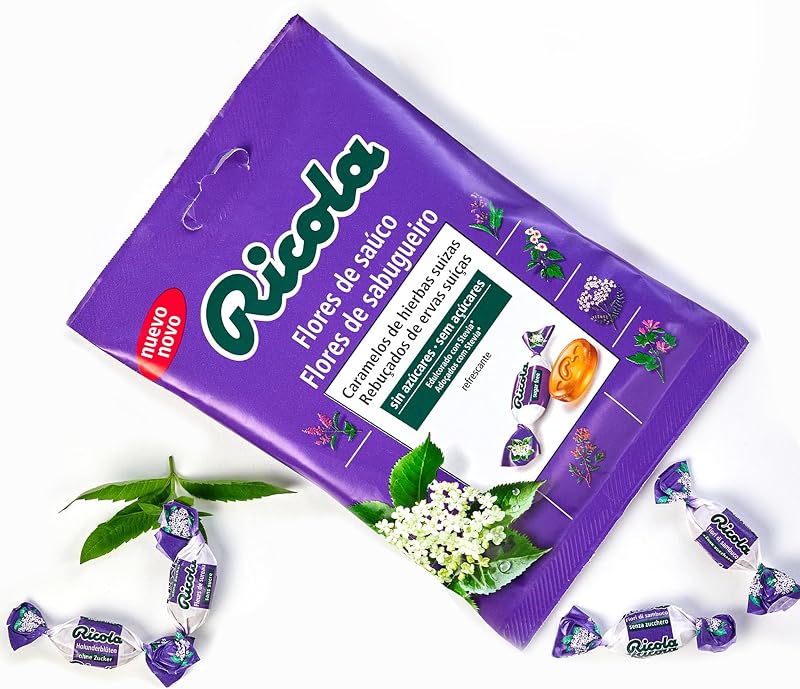 - Flor de Saúco, Caramelos Duros Sin Azúcar, 70 g