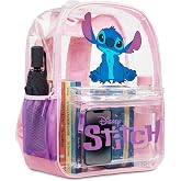 Disney Stitch Clear Backpack for School Girls Teens Clear Bag for Stadium Events Cute Backpack Waterproof Travel Concerts Gifts