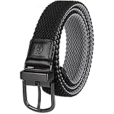 Cole Haan Men's 2-in-1 Reversible Stretch Fabric Fully Adjustable Casual Web Belt