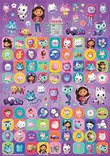 Paper Projects Gabby’s Dollhouse Mega Pack Sticker Set 150+ Reusable 35cm x view 4