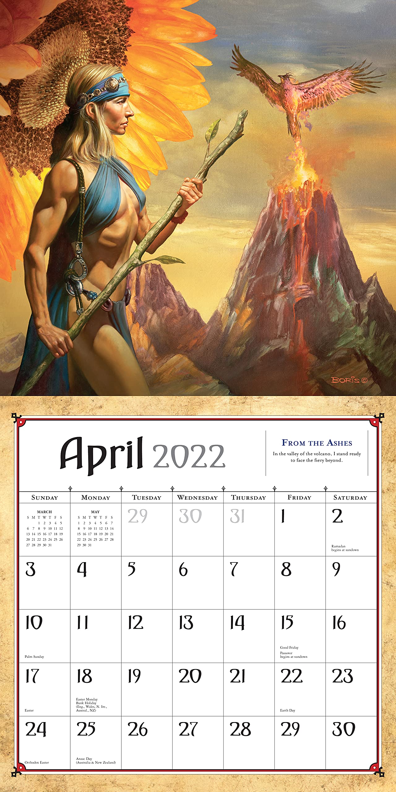 Boris Vallejo Wall 2022: Amazon.co.uk: Workman: 9781523513277: Books