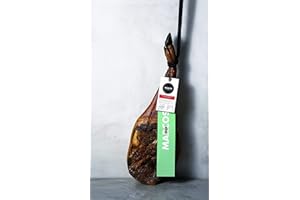 LOS IBERICOS DE PUEBLO COUNTRYSIDE IBERICOS M MARCOS SALAMANCA DESDE 1965 MARCOS SALAMANCA Pasture-Raised Iberico Pork | Dry-cured, Acorn-fed Iberico Bone In Shoulder/Paleta 75% Iberico de Bellota | D.O Guijuelo