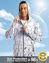 G Gradual Men's UPF 50+ Sun Protection Hoodie