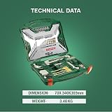 Bosch 103-Piece X-Line Titanium Drill and Screwdriver Bit Set view 4