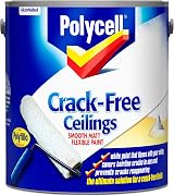 Polycell Crack-Free Ceilings Smooth Matt White 2.5L Paint view 2