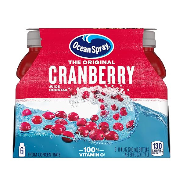 OCEAN SPRAY CRANBERRY COCKTAIL JUICE DRINK, (PACK OF...