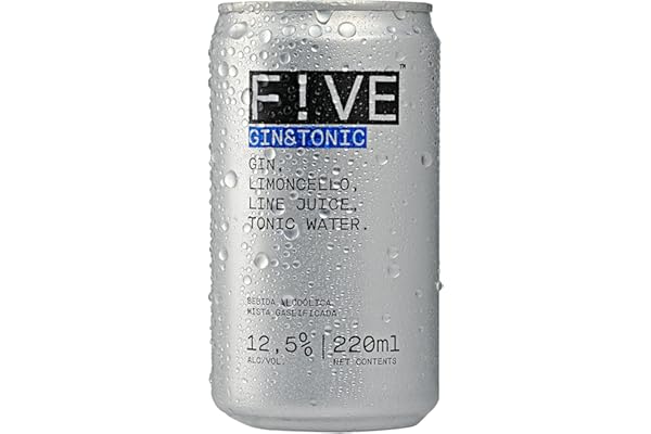 Gin Tonic FIVE Lata 220ml