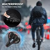 YOUNGDO Bicycle Saddle Comfortable Gel Wide Road MTB Seat with Springs view 4