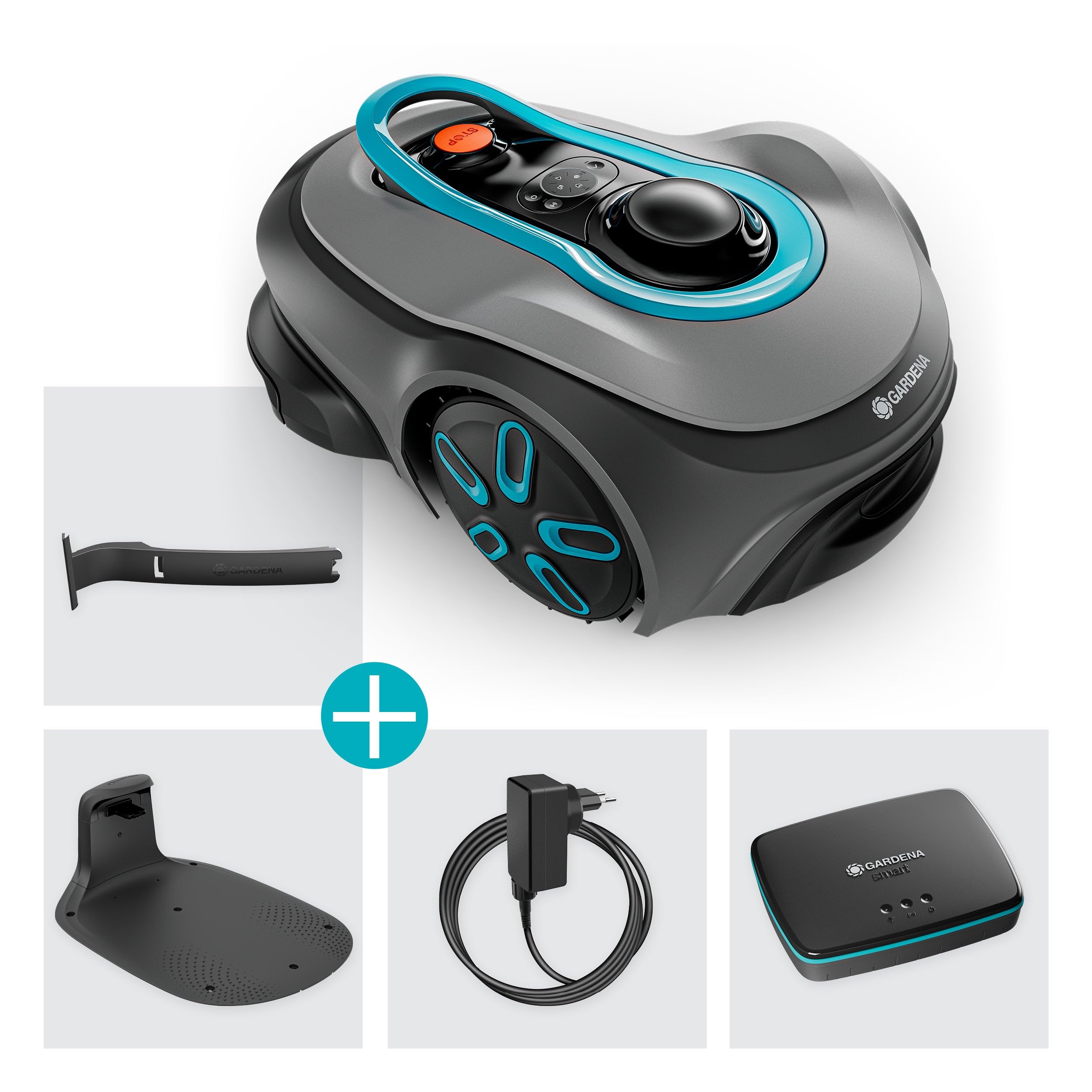 Gardena smart SILENO Free Set 600 m² Mähroboter, kabellos, für Rasenflächen bis 600 m², LONA Intelligence, ohne Begrenzungskabel, leiser Betrieb, intelligenter Mäher mit App Steuerung (19921-20) 9