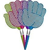 Set of 4 Telescopic Jumbo Fly Swatters - Extends from 14" to 30" (Hand) | Extra Long Reach Fly Swatter Set with Oversized Square Heads for Hard to Reach Areas