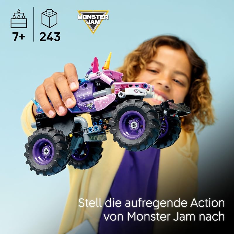 Technic Monster Jam Sparkle Smash mit Rückziehmotor 42220