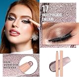 Oulac Waterproof Eye Shadow Stick Hollywood Dream 1.25g Glitter Vegan view 2