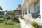 Giraffe Tools Retractable Wall Mounted Hose Reel 35m 180° Pivot 7 Spray Nozzle view 9