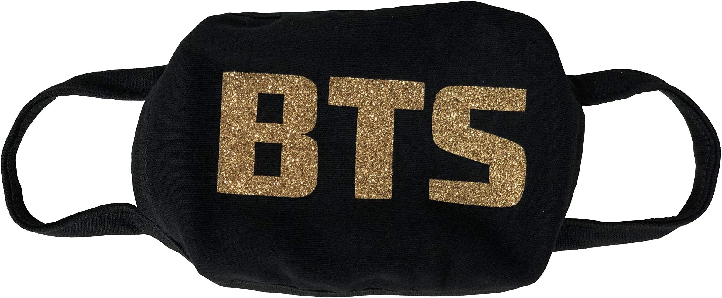 Bangtan Boys BTS Cotton Black Mask Golden Lettering Anti Dust Kpop RM, Jin, Suga, J-Hope, Jimin, V and Jungkook Map of the Soul Persona Boy with Luv For ARMY korean fashion item
