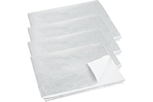 BOUTICOL 4 Pack Heat Resistant Batting for Potholders - 39 x 59 Inch Soft Heat Reflective Fabric Insulating Thermal Lining Ba
