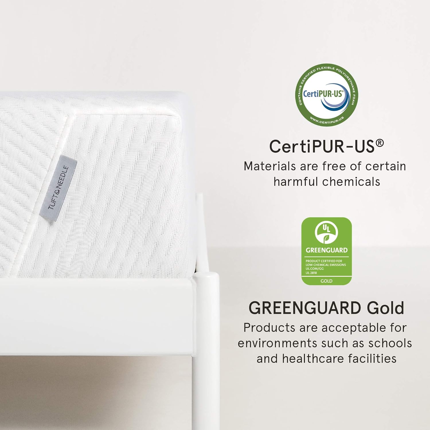 TUFT & NEEDLE - Original Queen Adaptive Foam Mattress, CertiPUR-US, 100-Night Trial: Furniture & Decor