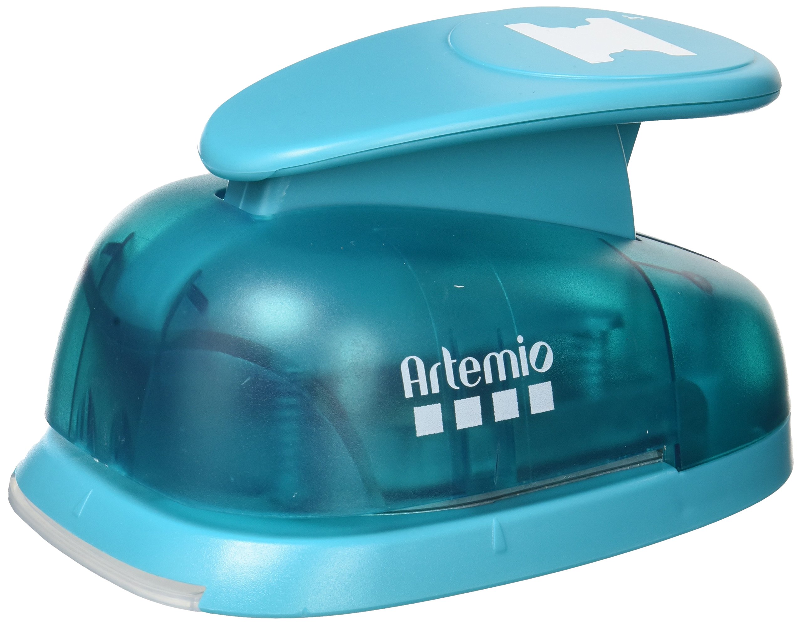 Artemio 7.6 cm Jumbo Lever Punch, blue