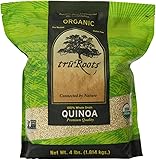 truRoots Organic Quinoa 100% Whole Grain Premium Quality, 4 lbs (Pack of 2)
