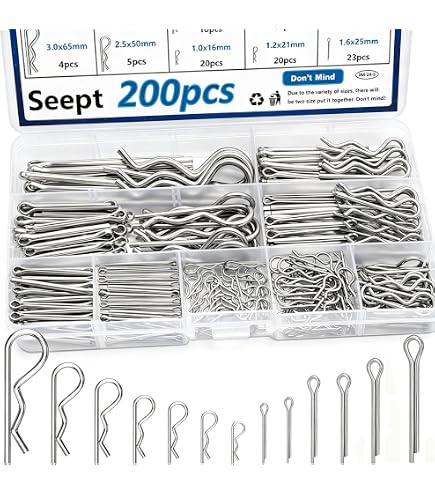 小物 pino Amazon.com: Seachoice Stainless Steel Cotter Pin Kit, 66 Piece