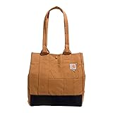Carhartt Vertical Snap Tote, Durable Tote Bag With