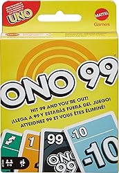 Mattel Games ONO 99 Card Game from The Makers of