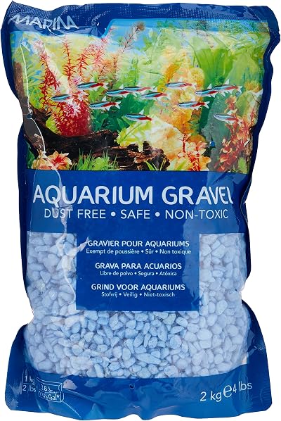 Marina Decorative Aquarium Gravel Surf Blue 2 Kg