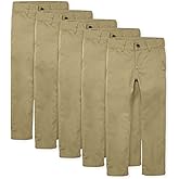 Stretch Straight Chino Pants,multipacks