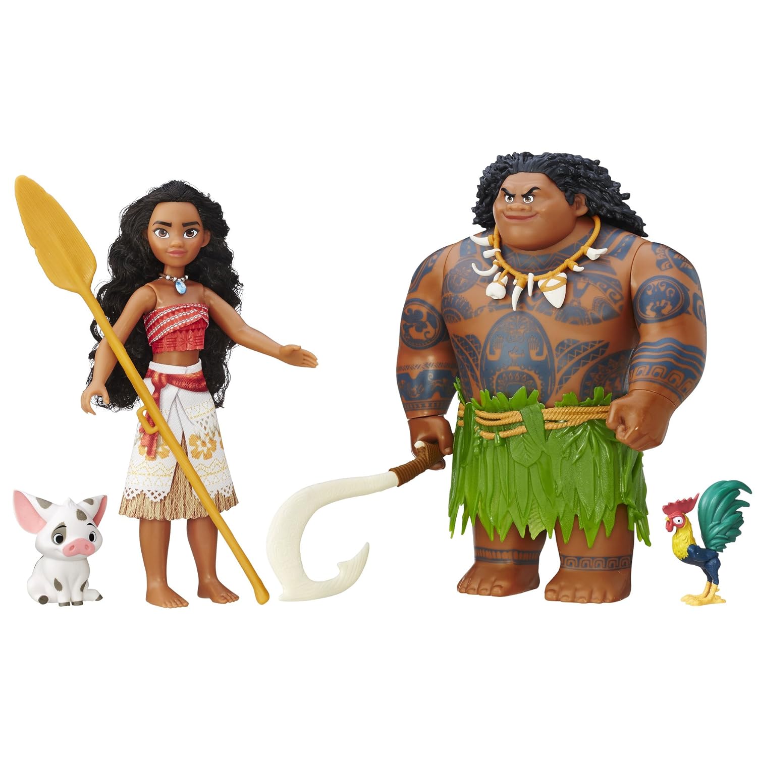 moana doll and boat