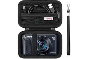 Supmay Hard Carrying Case for Canon PowerShot SX740 HS/ SX730 HS/ SX720 HS/ SX620 HS/ G7 X Mark III/ G7 X Mark II Digital Cam