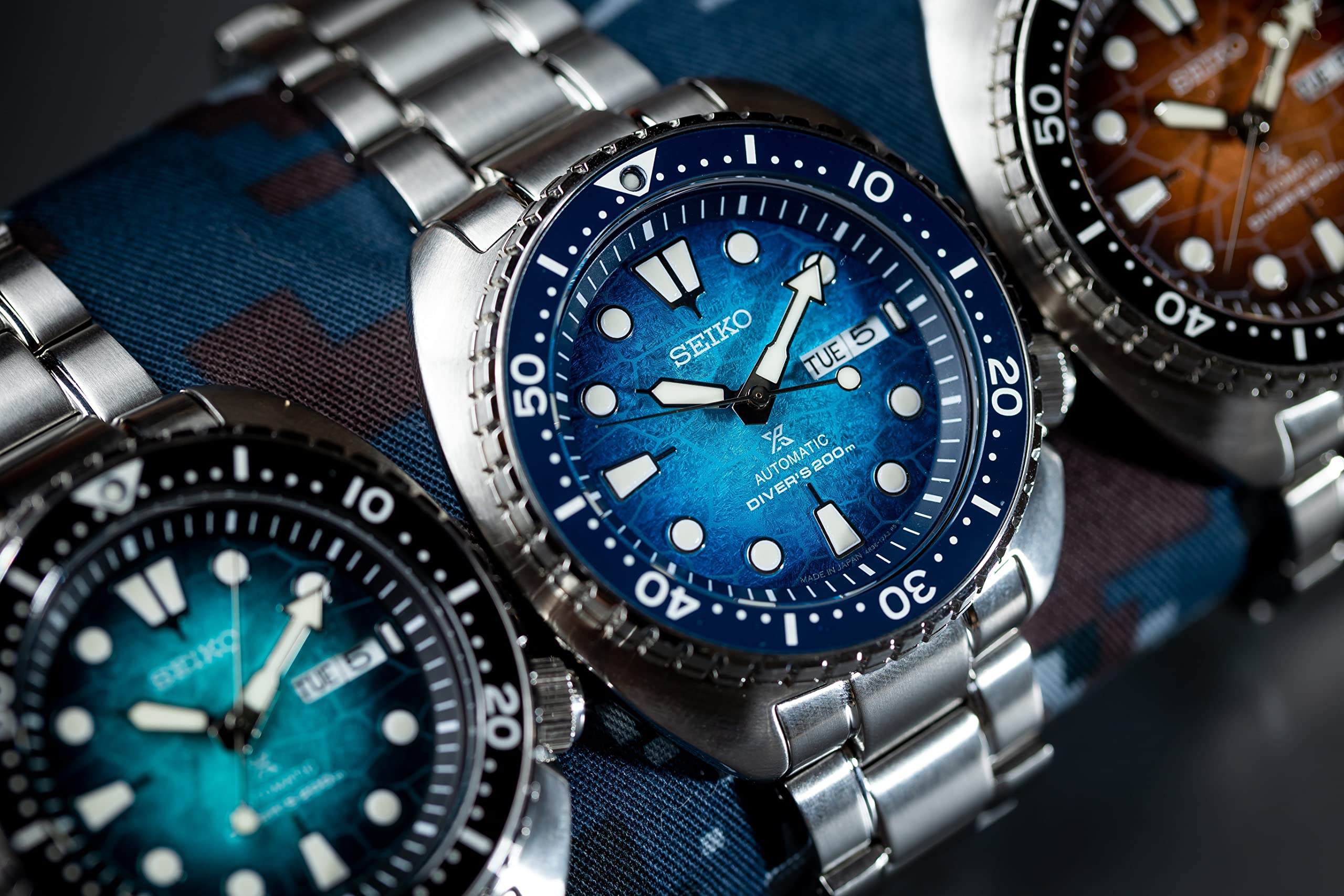 SEIKO Automatic Dive Watch for Men - Prospex Special Edition - LumiBrite Hands, Sapphire Crystal - Water Resistant 200M