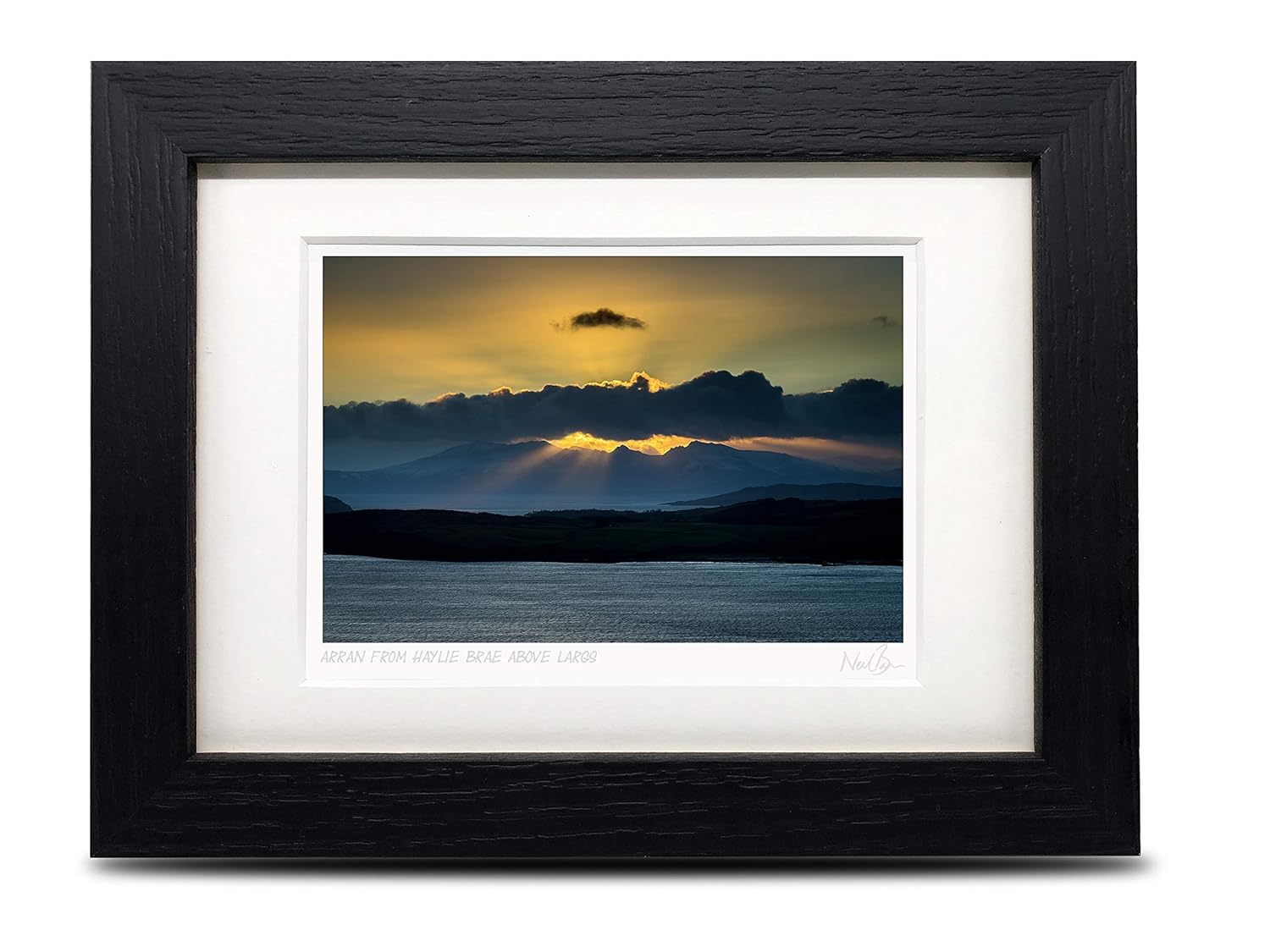 Arran Ayrshire Scotland 5x7 inch Framed or Unframed Scottish Fine Art