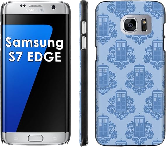 Amazon Com Samsung Galaxy S7 Edge Phone Cover Tardis Wallpaper