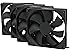 Rosewill 120mm Long Life Sleeve Case Black Case Fan For Computer Cases, 4-Pack Cooling ROCF-13001
