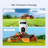 EZVIZ H9c Dual Lens 6K Wired Outdoor Camera 360° PT 512GB Color Night Vision view 6