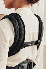 BabyBjörn Harmony Baby Carrier 3D Mesh Black ergonomic support view 8