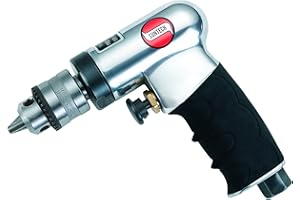 Suntech Sm7283 1/4" Mini Air Drill, Silver