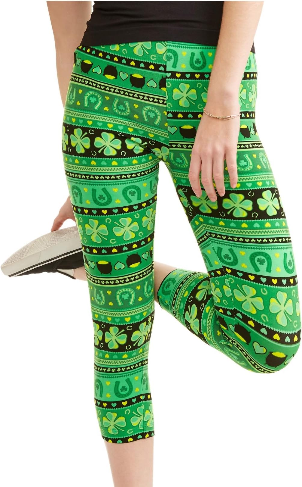 No Boundaries Women's Super Soft Sueded Capri Legging