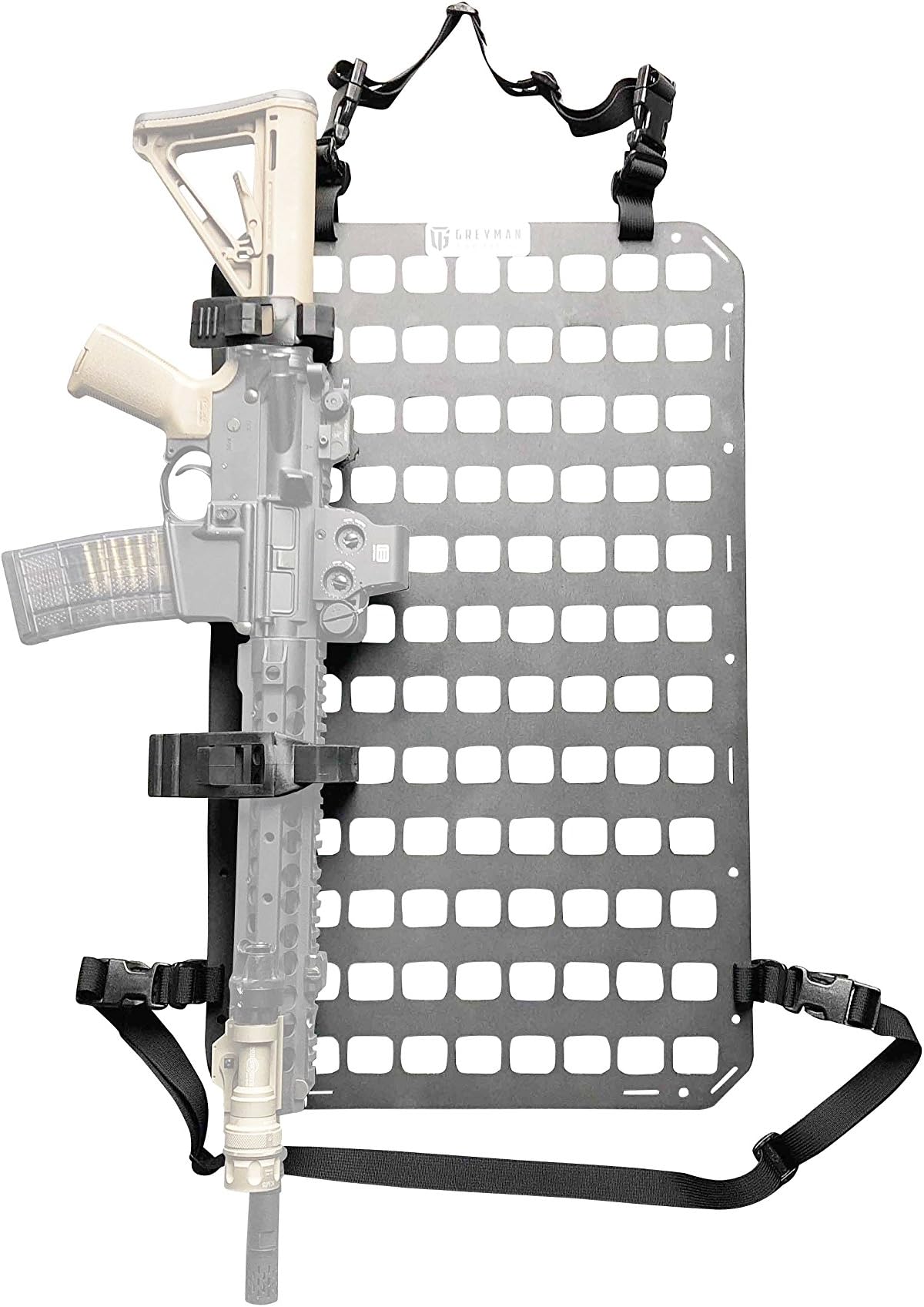 Grey Man Tactical Rigid Insert Panel MOLLE (RIP-M) - 15.25in x 25in
