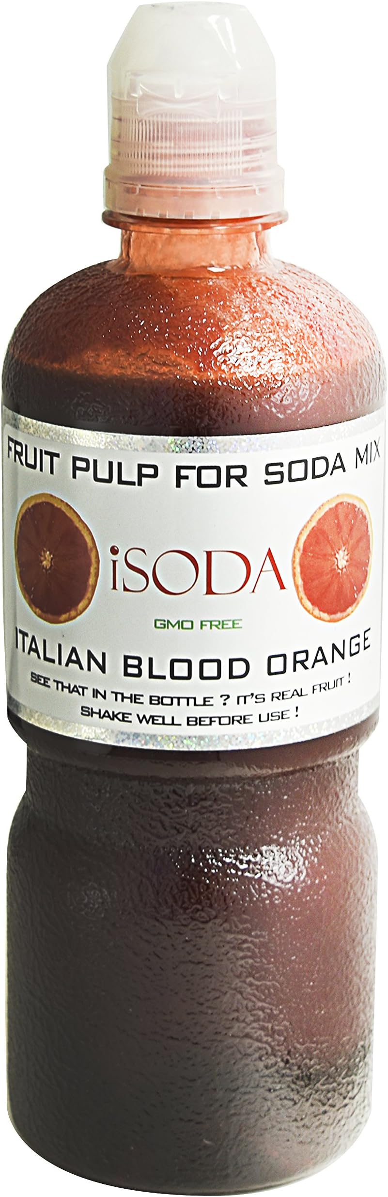 Isoda Premium Italian Soda Mix – 16.9 Fluid Ounces – Blood Orange By Isoda