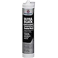 Permatex 24105-12PK Ultra Black Maximum Oil Resistance RTV Silicone Gasket Maker, 13 oz. (Pack of 12)